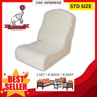 [READYSTOCK] SET KUSYEN KERUSI KAYU SOFA PILLOW STD CUSHION SOFA SEAT GAJAH KING BRAND