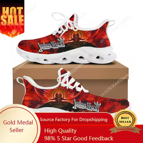 Judas Priest Heavy Metal Rock Band Sports Shoes Mens Womens Teenager Kids Children Sneakers Custom H
