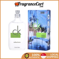 Calvin Klein CK One Summer 2023 Reflections EDT for Unisex (100ml) [New 100% Authentic Perfume Fragr