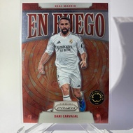 Football Card DANI CARVAJAL (PRIZM) REAL MADRID EN FUEGO PANINI PRIZM 2025