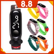 👨‍👩‍👧‍👦MEKIDS👨‍👩‍👧‍👦Jam Tangan Budak Cute Cartoon Watch Digital LED Touch Screen Kids Sport Jam
