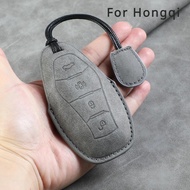 Leather Car Key Case for FAW Hongqi HS5 H5 H6 H9 HS7 H7 L5 HS3 EH7 HQ9 LS7 E-QM5 E-HS9 S9 SHS7 Car K