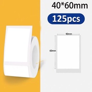 Label Printer Sticker Paper Roll 40mm x 30mm  40mm x 60mm  30mm x 20mm