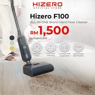 HIZERO F100 Cordless Wet & Dry Vacuum Mop 3-in-1 Smart Floor Cleaner