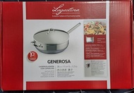 [半價 Half Price] 意大利Lagostina GENEROSA 28cm/11 inches 5L Stainless Steel Frying Pan 頂級不銹鋼單柄鍋