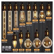 Mentol LED Bulb 4W Retro Vintage LED Candle Bulb E14 E27 Warmwhite Clear Amber C35 A60 ST64 G80