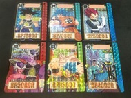F0269 - 2018年 龍珠 電影版 本彈 40 一套6閃 Bandai Made in Japan 閃卡/閃咭
