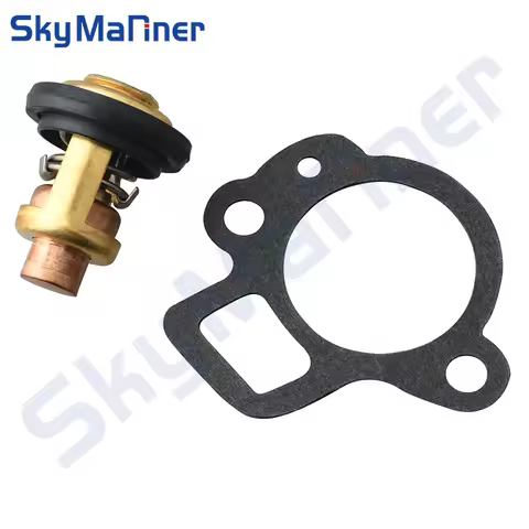 Thermostat 60 Degrees 140F For Yamaha Outboard Motor 4 stroke 66M-12411-00 ,6F5-12411-03，66M-12411
