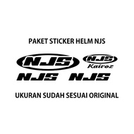 Njs HELMET STICKER HELMET VARIATION STICKER-01