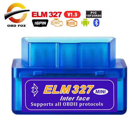 ELM327 usb Bluetooth V1.5 PIC18F25K80 OBD2 Code Reader scanner V2.1 Super ELM 327 wifi Android obd2 