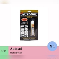 Autosol Metal Polish/ Metal Cleaner Stainless Shiny Shiny Chrome 15 g