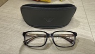 Emporio Armani 眼鏡啡色連Hoya 鏡片