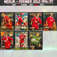 Merlin - Premier Gold 1996/97: Liverpool Base Cards