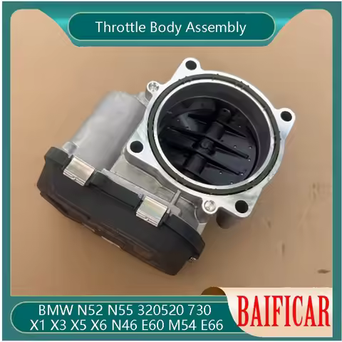 Baificar Brand New Throttle Body Assembly For BMW N52 N55 320520 730 X1X3 X5 X6 N46 E60 M54 E66