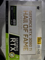 3080ti hof ex 白色顯卡