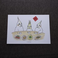 ni.kou太陽鳥/玄鳳團圓明信片