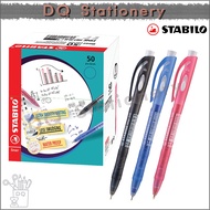 STABILO Liner 348 Retractable Semi Gel Ball Pen