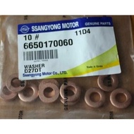 100% ORIGINAL (SSANGYONG) INJECTOR WASHER 1PCS SSANGYONG REXTON 2.7CC / STAVIC 2.7CC / KYRON / ACTYO