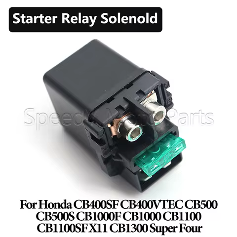 Motorcycle Starter Relay Solenoid For Honda CB400SF CB400VTEC CB500 CB500S CB1000F CB1000 CB1100 CB1