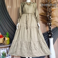Gamis Katun Twill Canda Terbaru / Gamis Polos