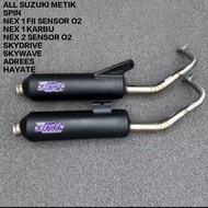 knalpot BKR Suzuki spin 125 Skydrive Nex 1 Nex 2 skywave Addres