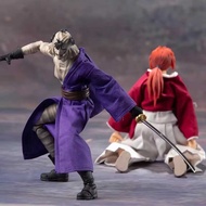 Toys/Gt Dasin/Great Rurouni Kenshin Himura Sagara Sanosuke Shishio Makoto SHF 1/12 16Cm/6 Inch PVC