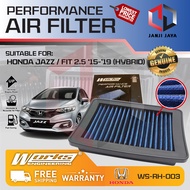 Works Engineering Air Filter Performance Honda Jazz Fit City GM6 Hybrid GH GK 5 3 4 6 7 1.5L BRV BR-