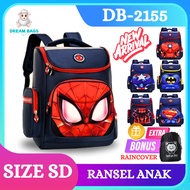 Tas Sekolah Anak Import Dream Bags DB-2155 Karakter Timbul