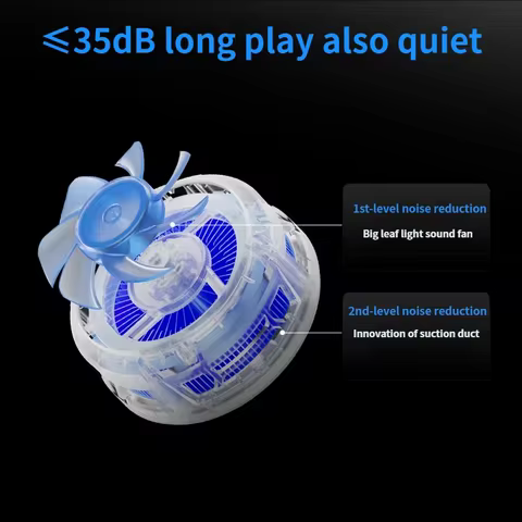 Flydigi B9X Magnetic Phone Cooler, Low Noise Fast Semiconductor Cooling Fan with RGB Compatible with