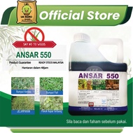 ANCOM ANSAR 550 MSMA 35.5% Racun Rumput Sentuhan/Racun Rumput Degil/Racun Rumput Cepat Mati / Pengga