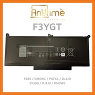 Dell F3YGT battery P28S DM6WC PGFX4 DJ1JO 2X39G DJ1J0 DM3WC laptop battery replacement dell 7280 738