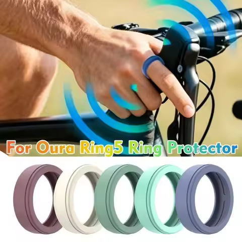 Silicone Smart Ring Protective Case Anti Fall Elastic Ring Cover Dustproof Anti-Scratch Ring Protect