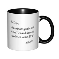 70th Birthday Gifts for Women 70 Year Old Birthday Gifts Mugs With Black Handle Birthday Coffee Mugs