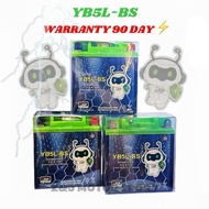 BATTERY SC 64 PRO MOTORCYCLE YB5L-BS SEAL BATTERY HIGH QUALITY  LC LC135 V1 KRISS ICON EBONUS CLICK 