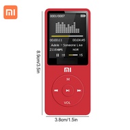 Uanwe เครื่องเล่น MP3 XIAOMI เครื่องเล่นวิทยุจอแสดงผลดิจิทัลเครื่องเล่น MP4วิทยุลำโพง FM พกพาบลูทูธเ