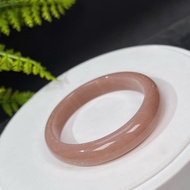 福利款 橙月光石貓眼手鐲56MM 星光天眼千層紋橙色水晶 柔和明快