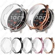 Soft TPU Silicone Case Full Cover Screen Protector for Amazfit Active 2 / Amazfit Active 3 Premium