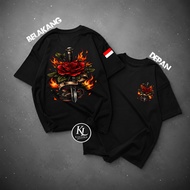 BISA COD KAOS MAWAR PEDANG API DB BENDERA/KAOS VIRAL/KAOS POLOS/KAOS HITAM/KAOS CEWEK/KAOS COWOK