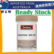 [AUS Import EXP 10/2028] Swisse Ultiboost Calcium + Vitamin D3 + Vitamin K2 Bone Health ( 60 Film Co