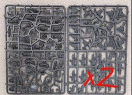 Warhammer 40K Thousand Sons Rubric Chaos Space Marines Sprue （10x Man Squad x2 ) total 20 miniatures