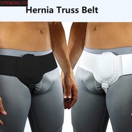 TOYBOX Hernia Truss Belt, Adjustable Breathable Groin Support Belt, Man Support Recovery Strap Suppo
