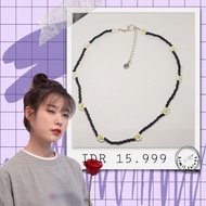 Black Daisy Necklace | CUSTOM KPOP Necklace | Daisy Necklace | Daisy Necklace