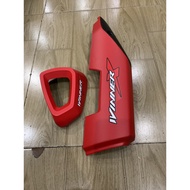 Winner x red exhaust cover and hood
