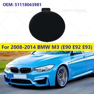Front Bumper Tow Hook Cap Cover (No paint)  For 2008-2014 BMW M3 (E90 E92 E93) 51118043981