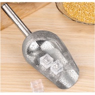 STAINLESS ICE SCOOPER ICE SCOOPER ICE CUBE SCOOPER STAINLESS STEEL FLOUR SCOOPER MULTIPURPOSE PEANUT