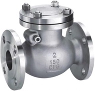 สวิงเช็ควาล์ว หน้าแปลนเหล็ก/สแตนเลส 304 JIS 10K ขนาด 1-6 (Swing Check Valve Flange 10K SS304/Cast Ir