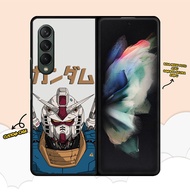 Case Custom Casing Samsung Galaxy Z Flip 3 4 5 5G Z Fold 3 4 5 5G Gundam Exia LZ0030