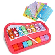 Baoli Bàn Phím Gỗ Đồ Chơi Âm Nhạc Cho Bé Và Bé Giáo Dục Sớm 8 Hương Trống Chơi Nhạc Cụ Cho Bé Trai V