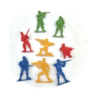 Mini Soldier Military Model 50pcs 5cm  Little Army Men Figures Soldier Minifigure Childrens War Toy 