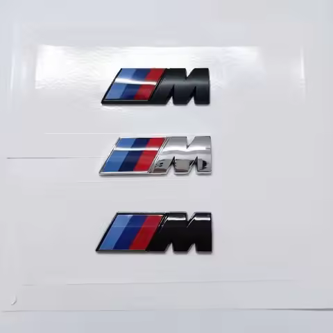 Sporty Style Car Body Stickers - Side Fender & Trunk Decals, Compatible with M3/M4/M5/M6, X3 M/X5 M,